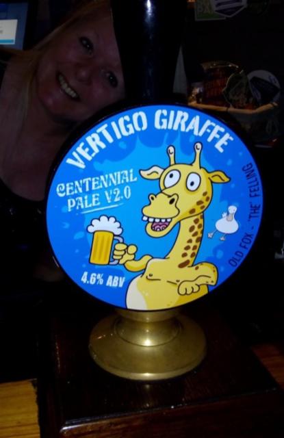 Centennial Pale V2.0 4.6%, Vertigo Giraffe, England