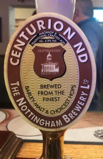 Centurion ND 4.9%, Nottingham Brewery, England