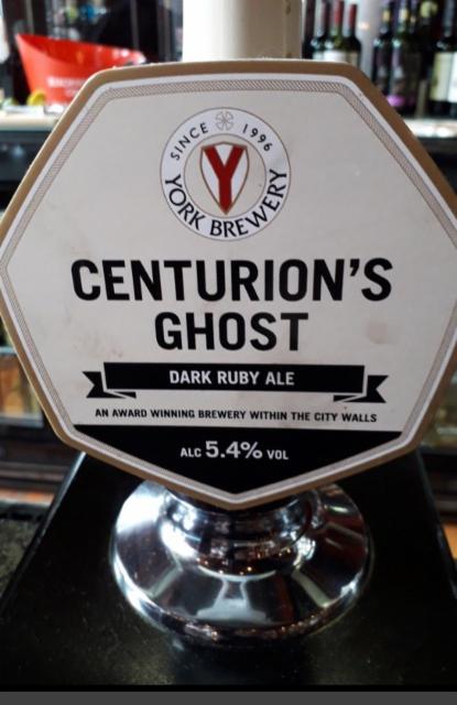 Centurion's Ghost 5.4%, York Brewery, England