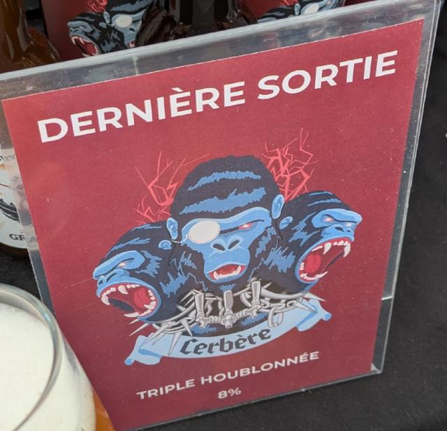 Cerbère 8.0%, Brasserie Du Singe Savant, France