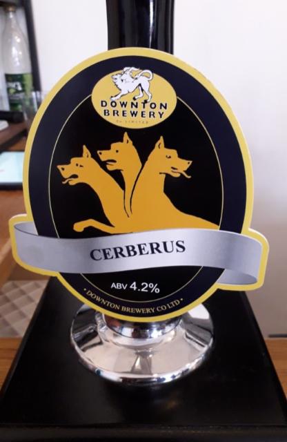 Cerberus 4.2%, Downton Brewery, England