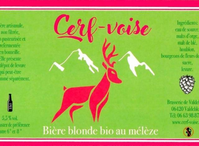 Cerf-voise Mélèze 7.0%, Brasserie De Valdeblore (Cerf-voise), France