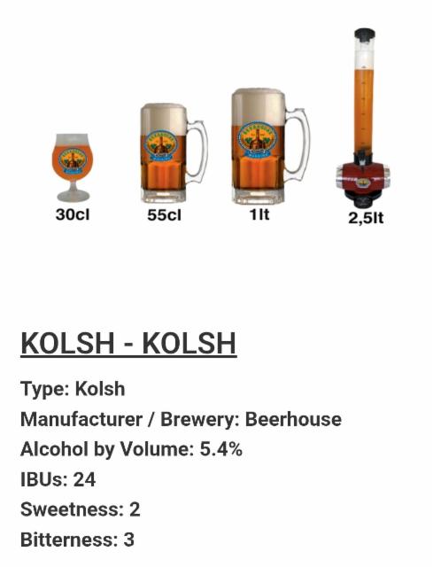 cervejeira kolsch 5.4%, Beerhouse Madeira, Portugal