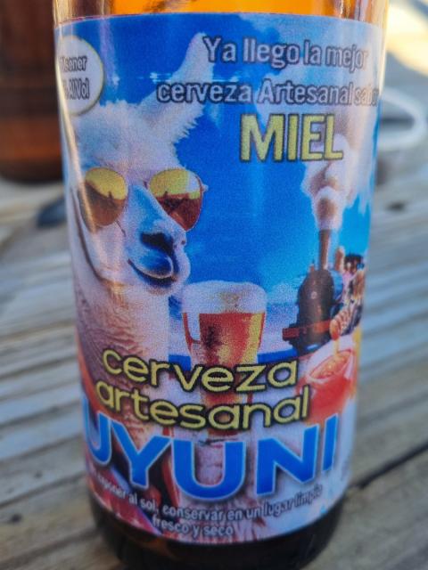 Cerveza Artesanal uyuni 5.0%, Uyuni cervecería, Bolivia