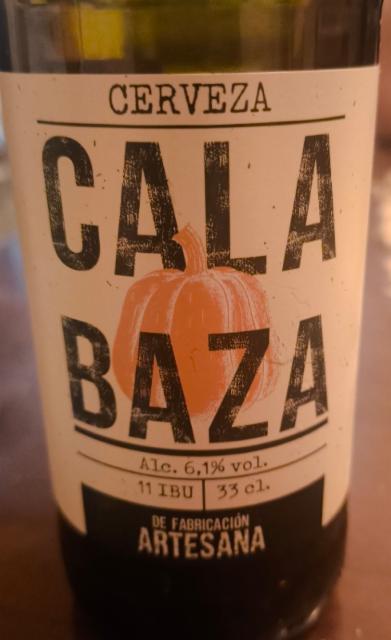 cerveza calabaza 6.1%, Cervezas La Sagra (Molson Coors), Spain