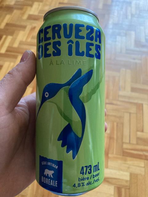 Cerveza des îles 4.8%, Boréale - Brasseurs du Nord, Canada