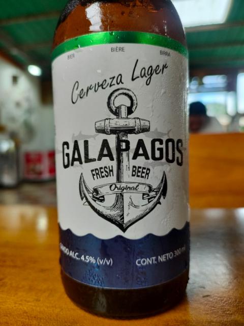 Cerveza Galápagos Lager 4.5%, Cerveza Galápagos Lager, Ecuador