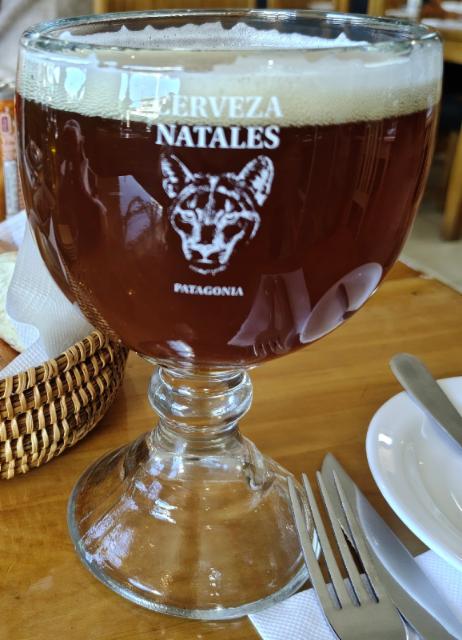Cerveza Natales Gold 5.0%, El Bote, Chile