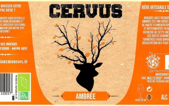 Cervus Ambrée, Ecol'Aux Mousses