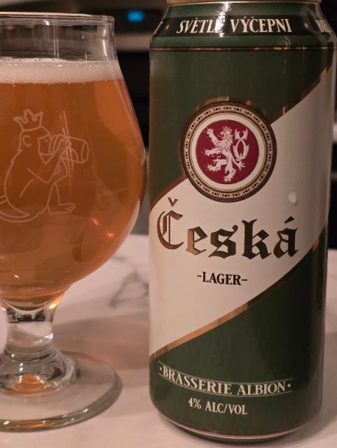 Ceska 4.0%, Brasserie Artisanale Albion, Canada