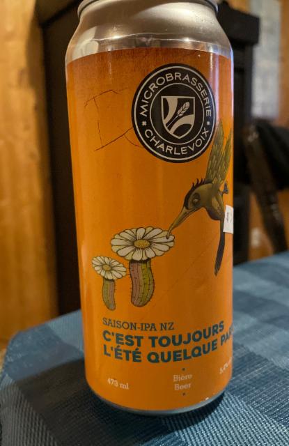 C'est toujours l'été quelque part… 5.4%, Microbrasserie Charlevoix / Le Saint Pub, Canada