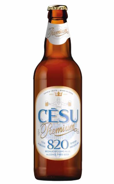 cēsu premium 820 0.0%, Cēsu Alus (Olvi), Latvia