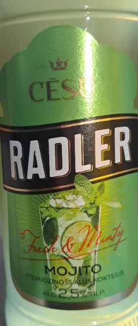 Cēsu radler mojito 2.5%, Cēsu Alus (Olvi), Latvia