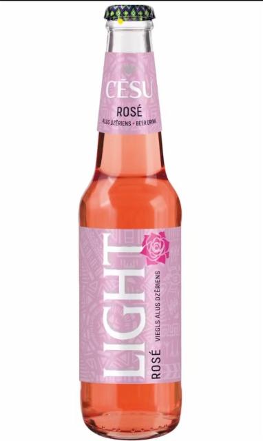 cēsu rosé light 4.2%, Cēsu Alus (Olvi), Latvia