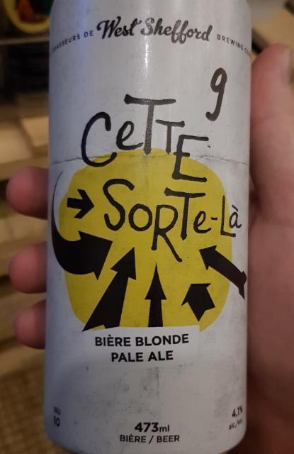 Cette sorte là 4.1%, Brasserie de West Shefford, Canada