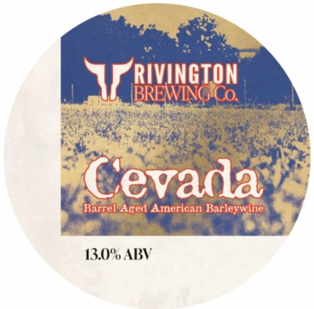 Cevada 13.0%, Rivington Brewing Co., England