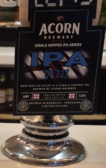 CF 227 5.0%, Acorn Brewery, England