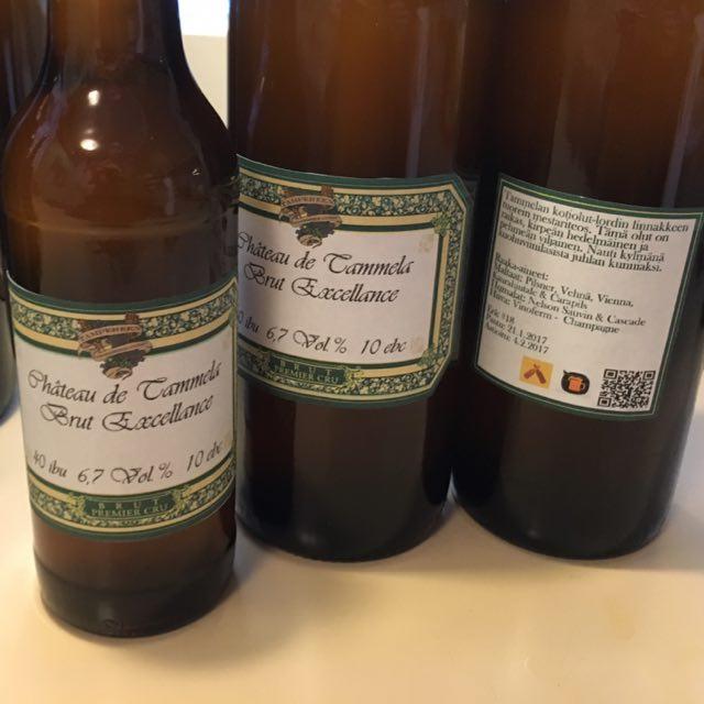 Château de Tammela - Brut Excellance 6.5%, Tampereen Insinööripanimo, Finland