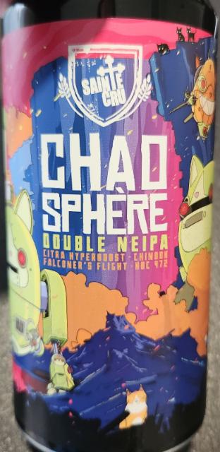 Chaosphère 8.0%, Brasserie Sainte Cru, France