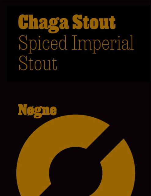 Chaga Stout 8.0%, Nøgne Ø, Norway