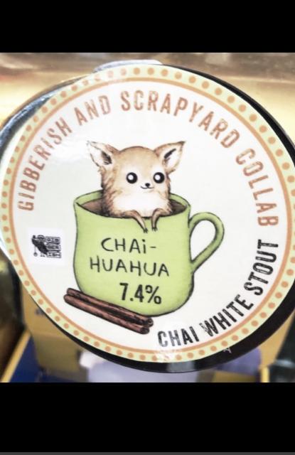 Chai-Huahhua 7.4%, Gibberish, England