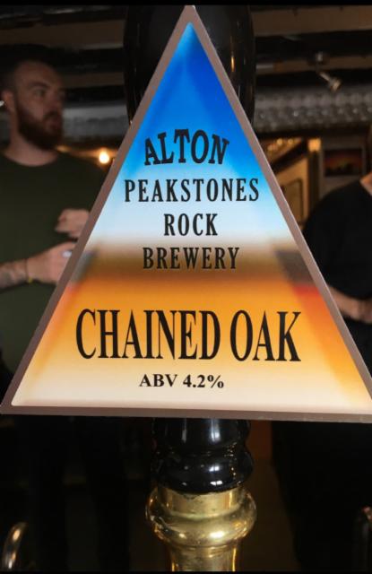 Chained Oak 4.2%, Peakstones Rock Brewing, England
