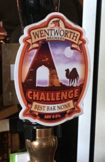 Challenge 4.3%, Wentworth Brewery, England