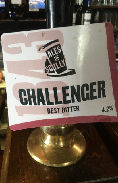 Challenger 4.2%, Ales Of Scilly Brewery, England