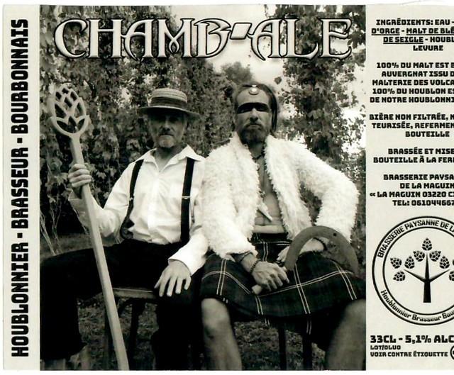 Chamb-Ale 5.1%, Brasserie Paysanne De La Maguin, France