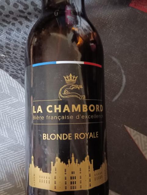La Chambord Blonde Royale, La Brasserie De Chambord