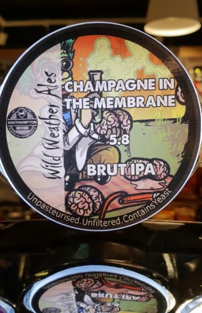 Champagne In The Membrane 5.8%, Wild Weather Ales, England