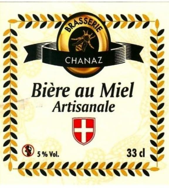 Bière Au Miel 5.0%, Brasserie Chanaz, France