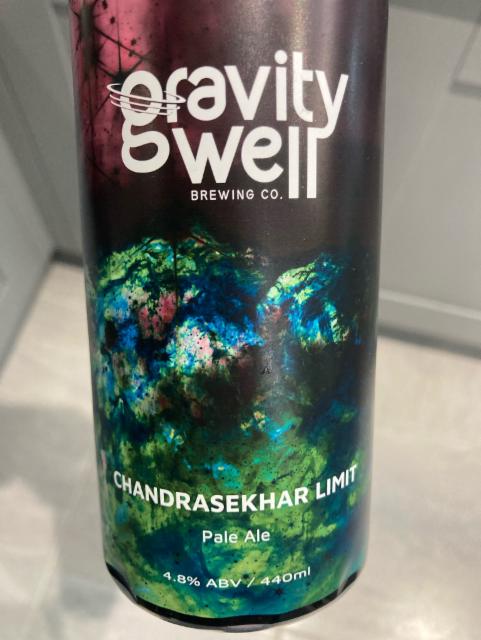 Chandrasekhar Limit 4.8%, Gravity Well Brewing Co., England