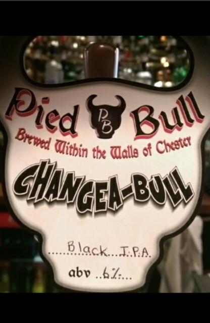 Change-A-Bull Black IPA 6.0%, Pied Bull, England