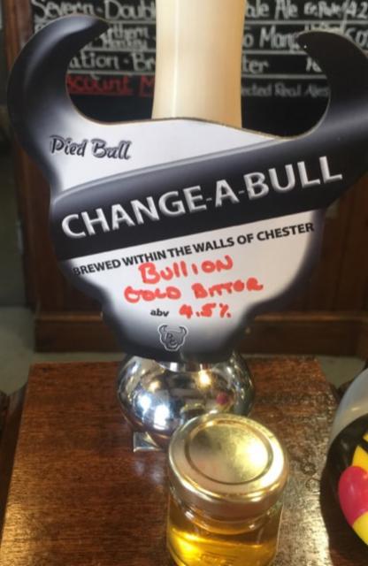 Change-A-Bull Bull-ion 4.5%, Pied Bull, England