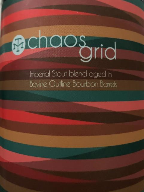 Chaos Grid: Aged In Bovine Outline Barrels (2023) 13.4%, Modern Times Beer, United States