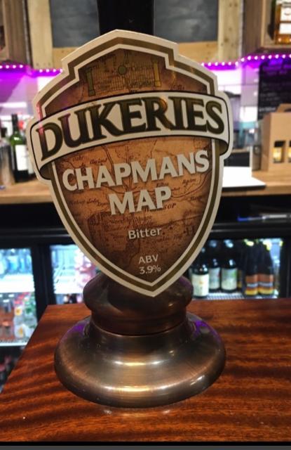 Chapmans Map 3.9%, Dukeries Brewery, England