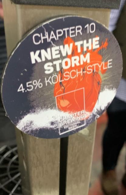 Chapter 10 Knew The Storm 4.5%, Chapter Brewing Company Limited, England