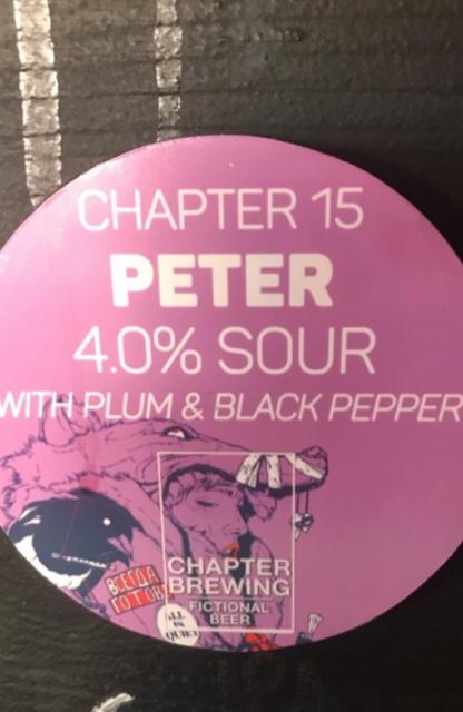 Chapter 15 Peter 4.0%, Chapter Brewing Company Limited, England