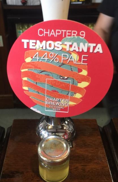 Chapter 9 Temos Tanta 4.4%, Chapter Brewing Company Limited, England