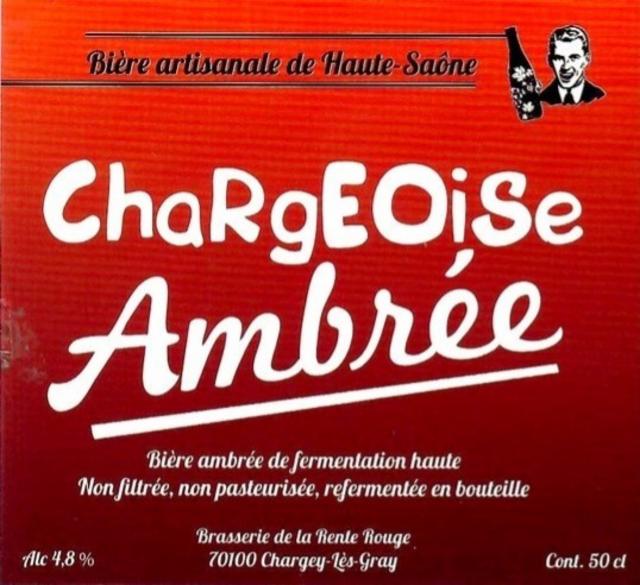 Chargeoise Ambrée, Brasserie De La Rente Rouge