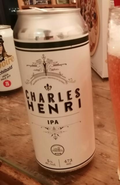 Charles henri ipa 5.0%, Brasserie Les 2 Frères, Canada
