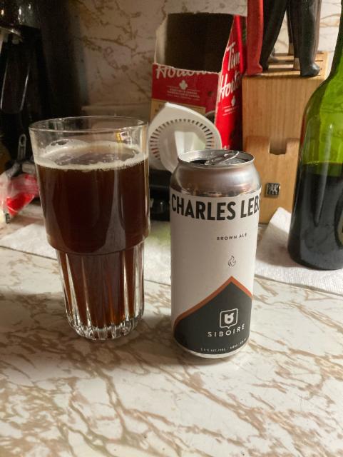 Charles Lebrun, Microbrasserie Siboire