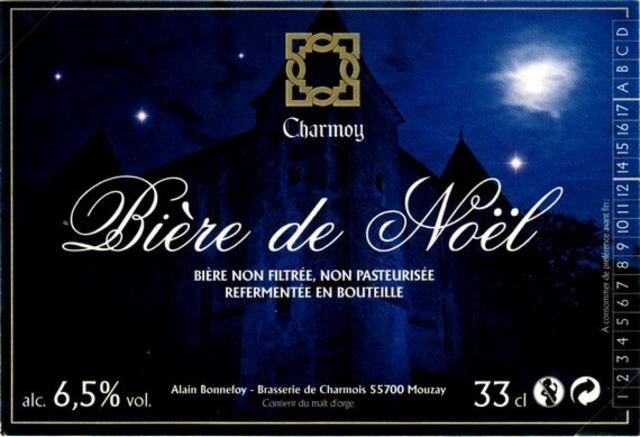 Charmoy De Noël 6.5%, Brasserie De Charmoy (Charmois), France