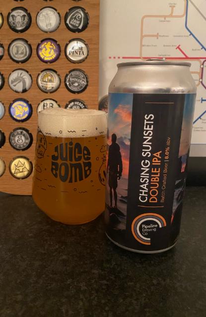 Chasing Sunsets 8.0%, Pipeline Brewing Co, England