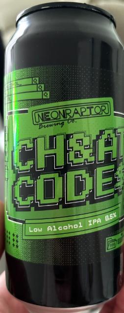 Ch&at Code 0.5%, Neon Raptor Brewing Co., England