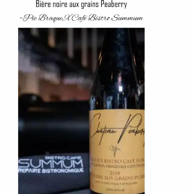 Chateau Peaberry 5.2%, Pie Braque, Canada