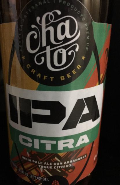 Chato IPA Citra 6.0%, Chato, Dominican Republic