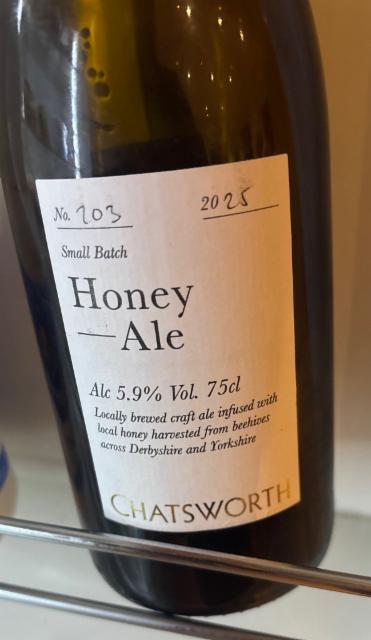 Chatsworth Small Batch Honey Ale 5.9%, Resting Devil, England