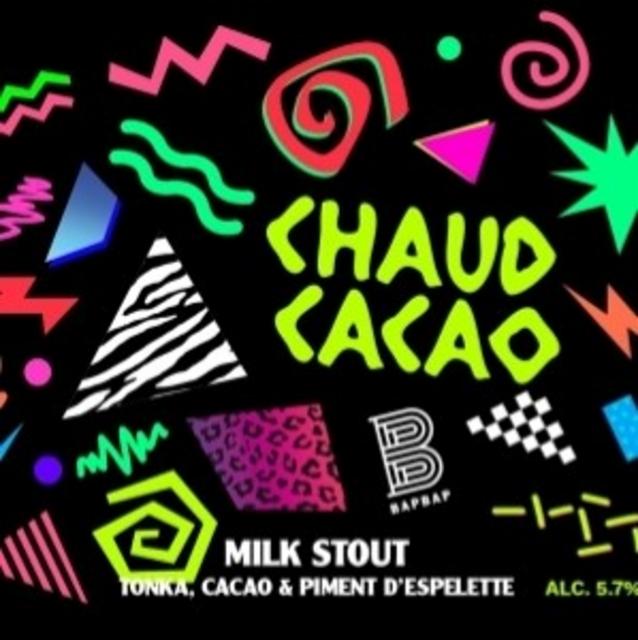 Chaud Cacao 5.7%, Brasserie BAPBAP, France